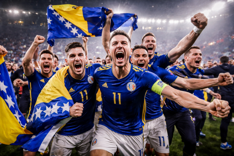 WM-Sensation in Zenica: Bosnien-Herzegowina wirft Italien im Elfmeterschießen raus und löst das Ticket für die WM 2026.