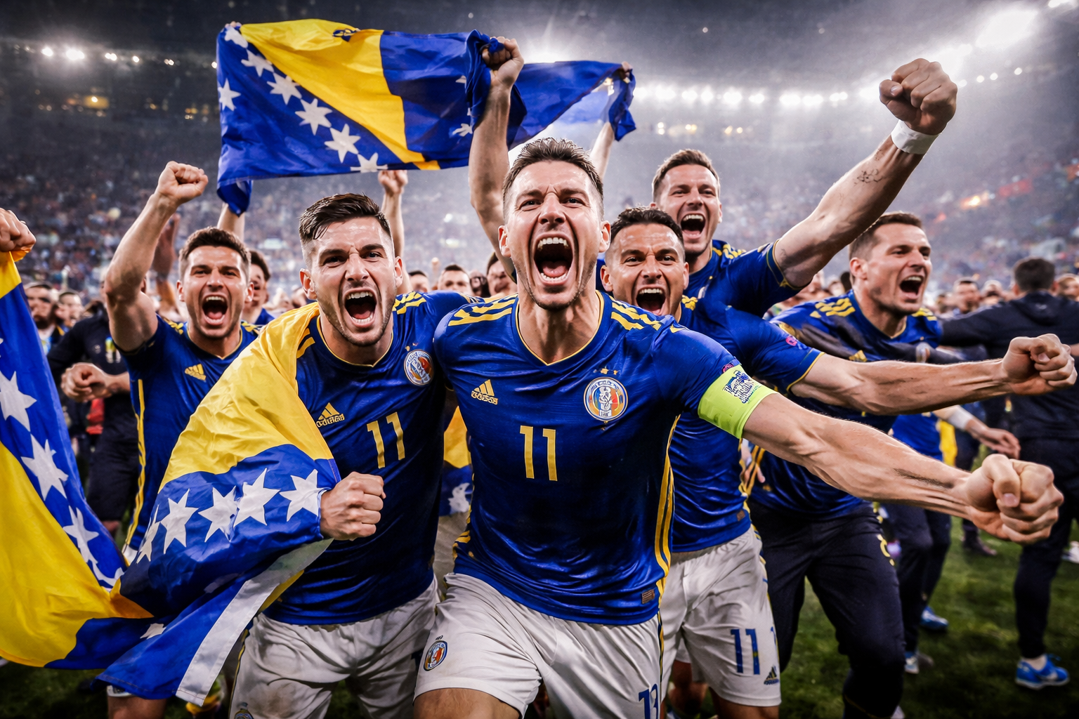 WM-Sensation in Zenica: Bosnien-Herzegowina wirft Italien im Elfmeterschießen raus und löst das Ticket für die WM 2026.
