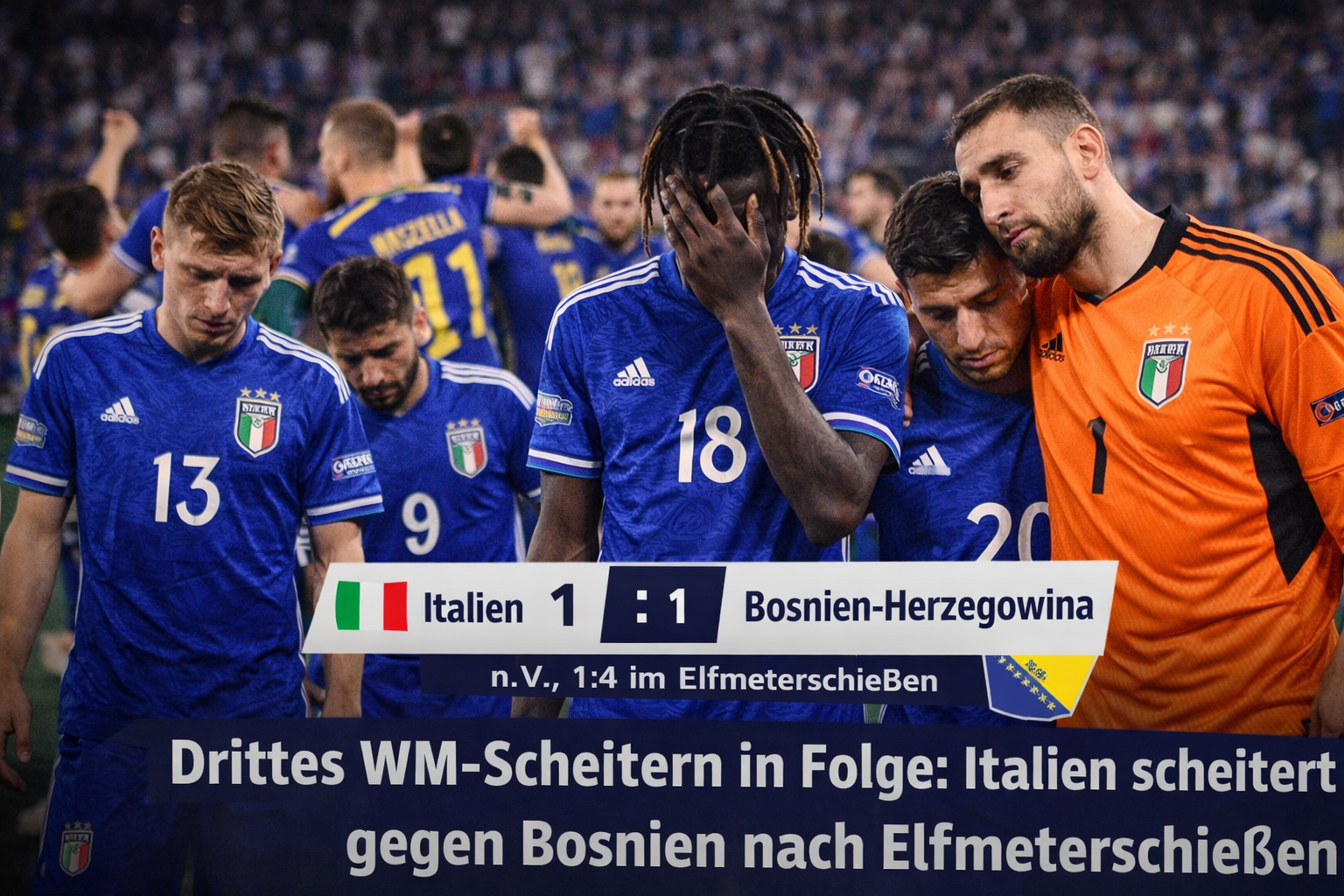 Italien scheitert erneut