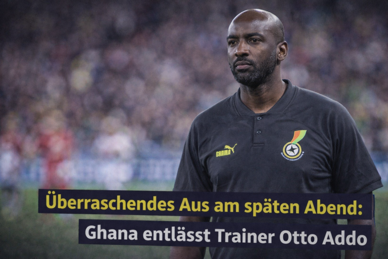 Otto Addo raus! Ghana feuert den Coach nur Stunden nach dem Deutschland-Spiel.