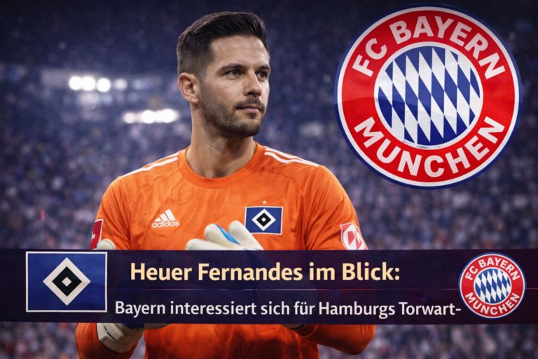 FC Bayern München hat HSV-Torwart Daniel Heuer Fernandes im Visier. Vertrag bis 2027, HSV will ihn halten. Alle Infos zum Transfer-Gerücht.